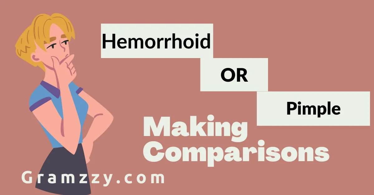 Hemorrhoid or Pimple