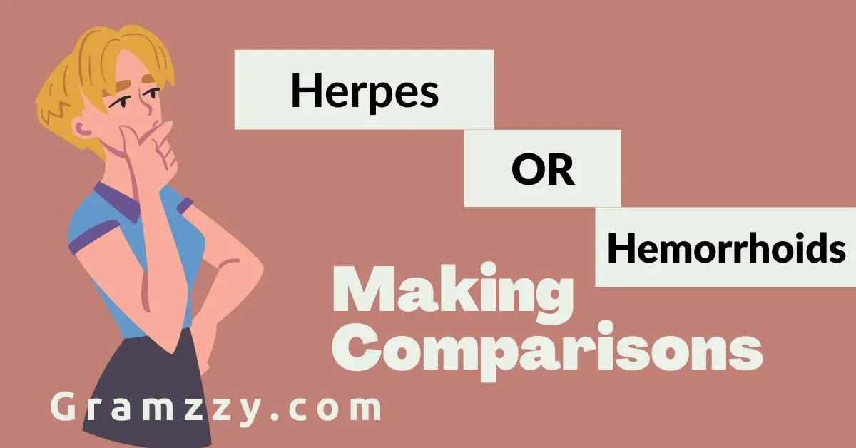 Herpes or Hemorrhoids