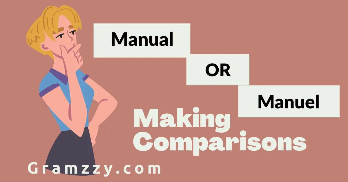 Manual or Manuel