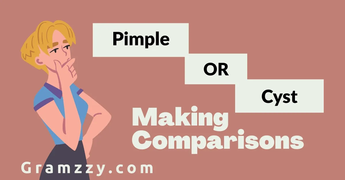Pimple or Cyst