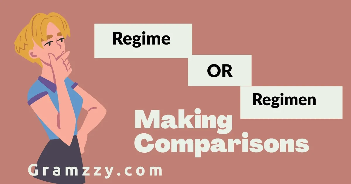Regime or Regimen